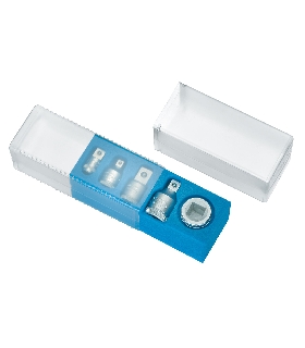 JUEGO DE ADAPTADORES 1/4"" - 3/4"", 5 PZAS 1729071 GEDORE